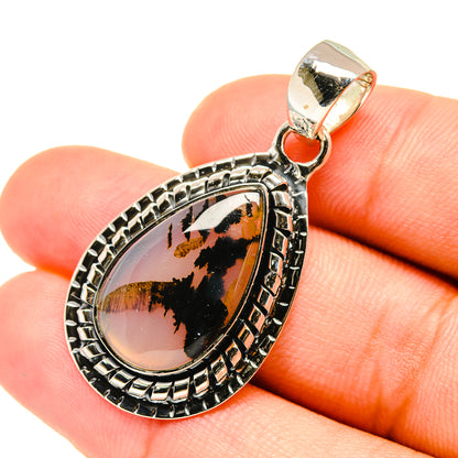 Montana Agate Pendants handcrafted by Ana Silver Co - PD6092