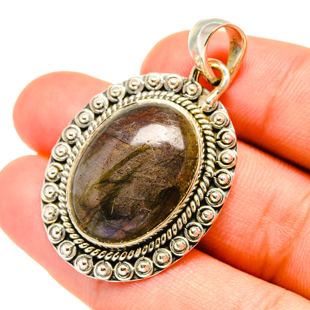 Labradorite Pendants handcrafted by Ana Silver Co - PD6097