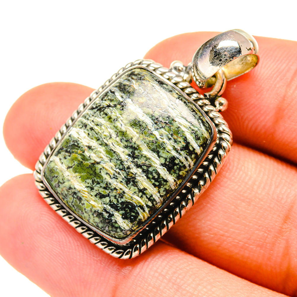 Lizard Jasper Pendants handcrafted by Ana Silver Co - PD6110