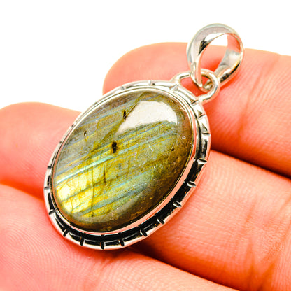 Labradorite Pendants handcrafted by Ana Silver Co - PD6112
