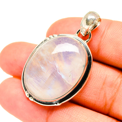 Rainbow Moonstone Pendants handcrafted by Ana Silver Co - PD6119
