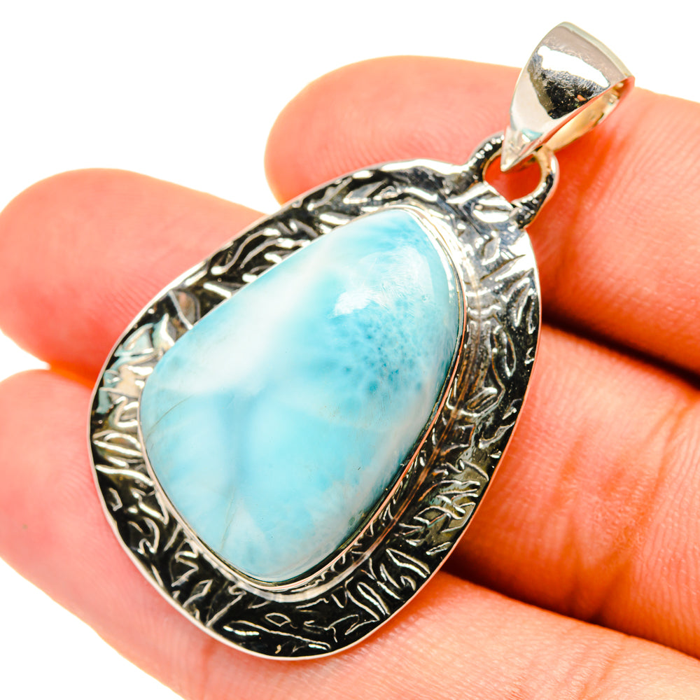 Larimar Pendants handcrafted by Ana Silver Co - PD6134