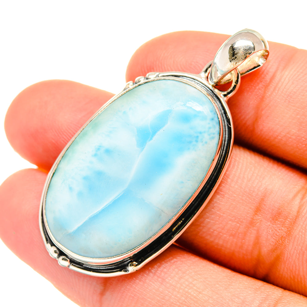 Larimar Pendants handcrafted by Ana Silver Co - PD6137