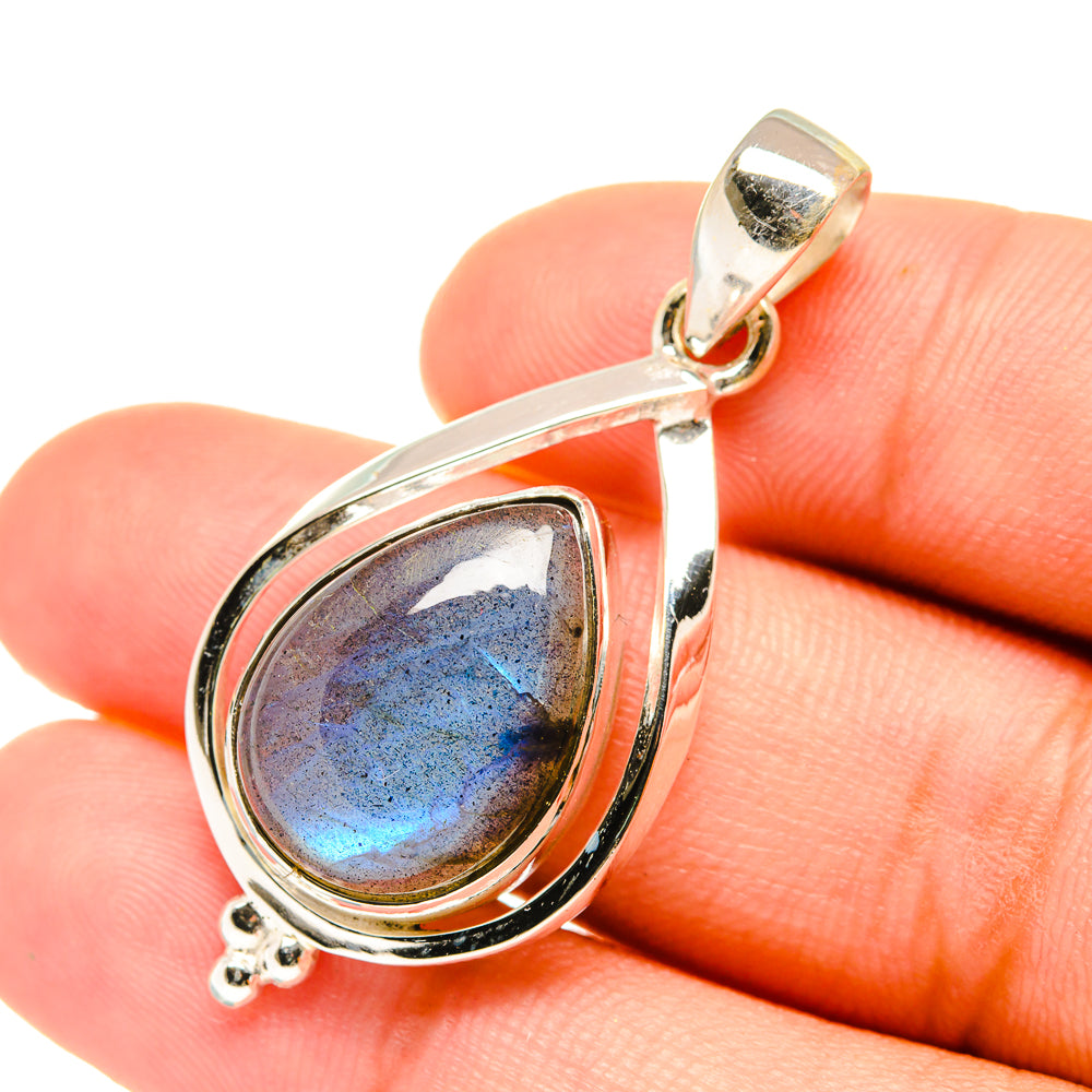 Labradorite Pendants handcrafted by Ana Silver Co - PD6147