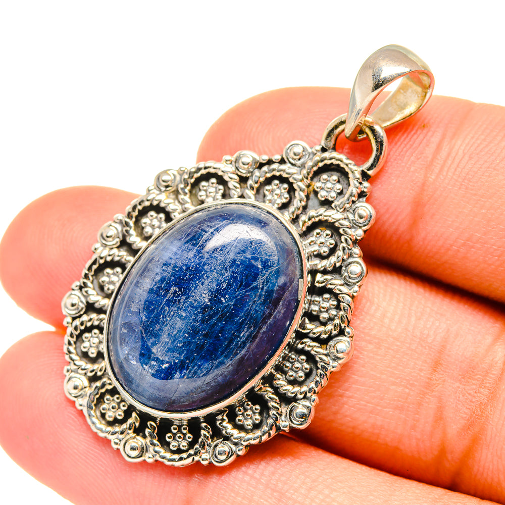 Kyanite Pendants handcrafted by Ana Silver Co - PD6154