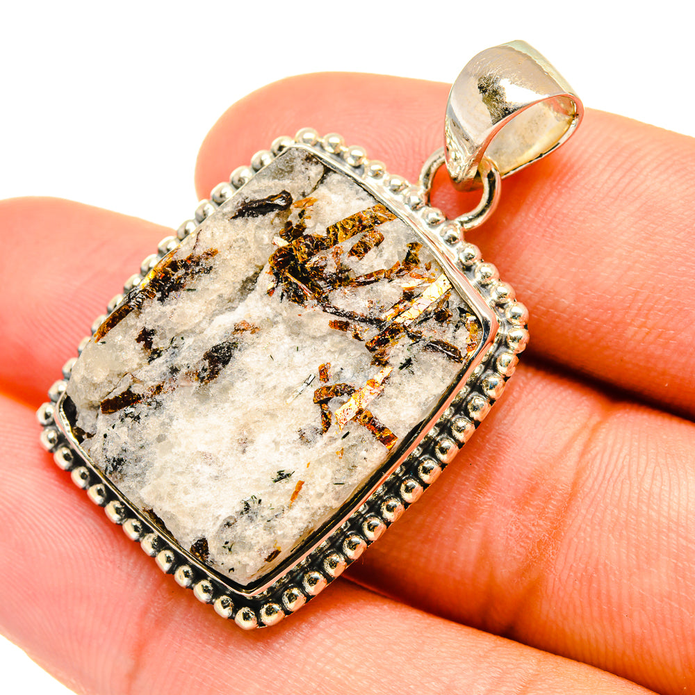 Astrophyllite Pendants handcrafted by Ana Silver Co - PD6161