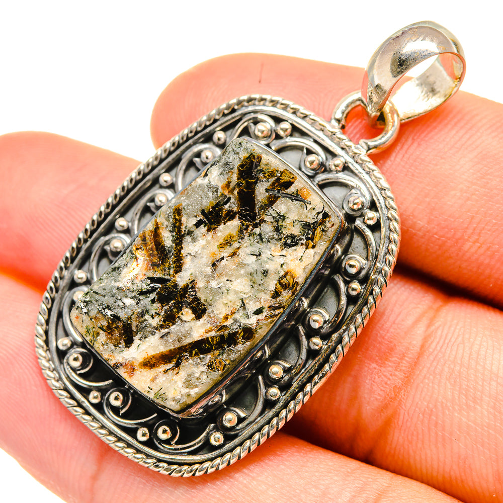Astrophyllite Pendants handcrafted by Ana Silver Co - PD6162
