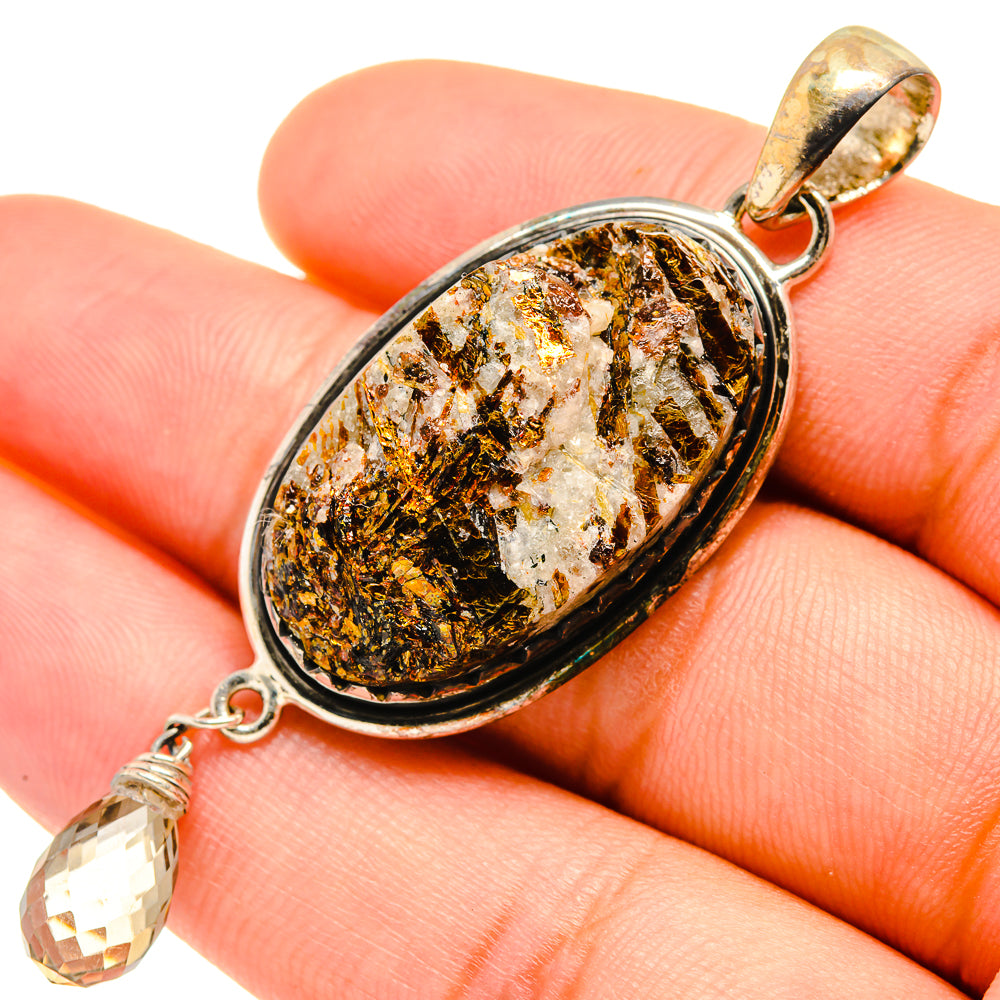 Astrophyllite Pendants handcrafted by Ana Silver Co - PD6163