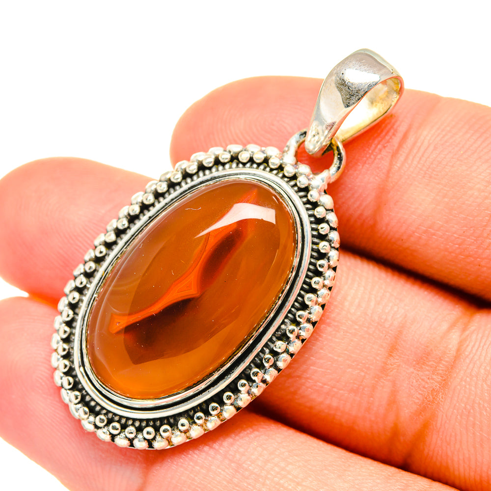 Botswana Agate Pendants handcrafted by Ana Silver Co - PD6171