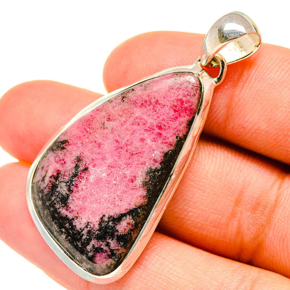 Rhodonite Pendants handcrafted by Ana Silver Co - PD6175