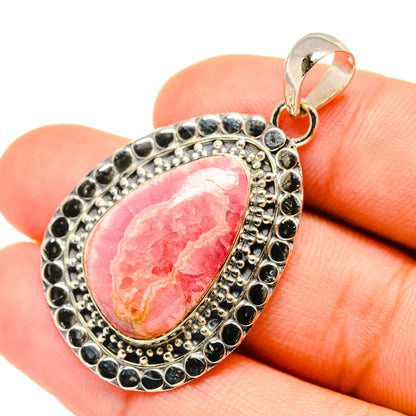 Rhodochrosite Pendants handcrafted by Ana Silver Co - PD6176