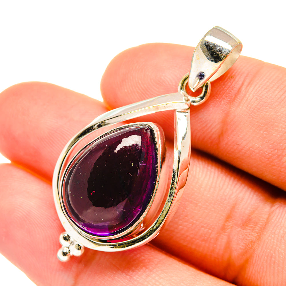 Amethyst Pendants handcrafted by Ana Silver Co - PD6192