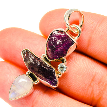 Amethyst Pendants handcrafted by Ana Silver Co - PD6196