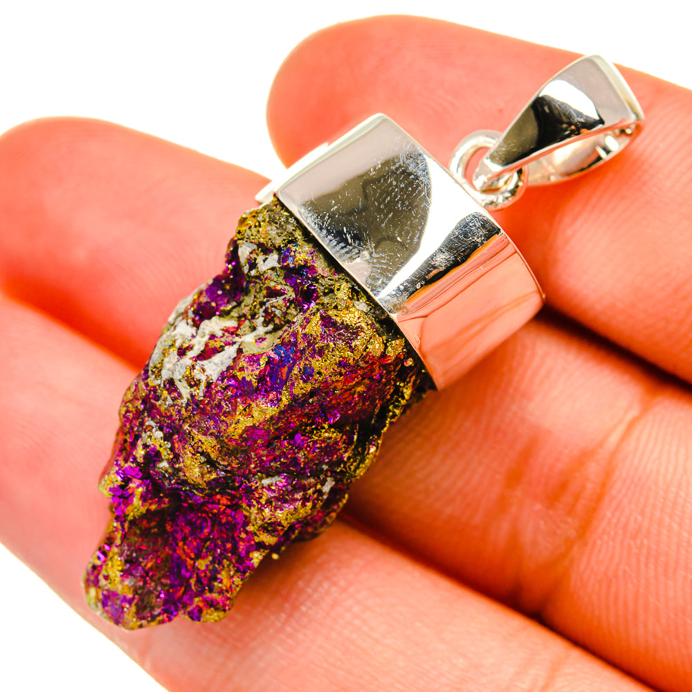 Titanium Druzy Pendants handcrafted by Ana Silver Co - PD6203