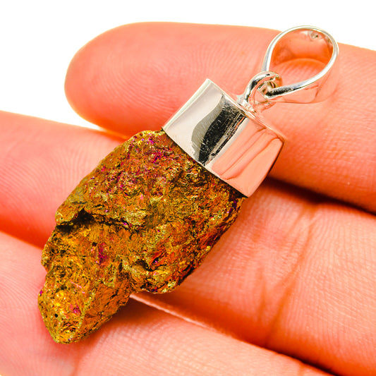 Titanium Druzy Pendants handcrafted by Ana Silver Co - PD6206