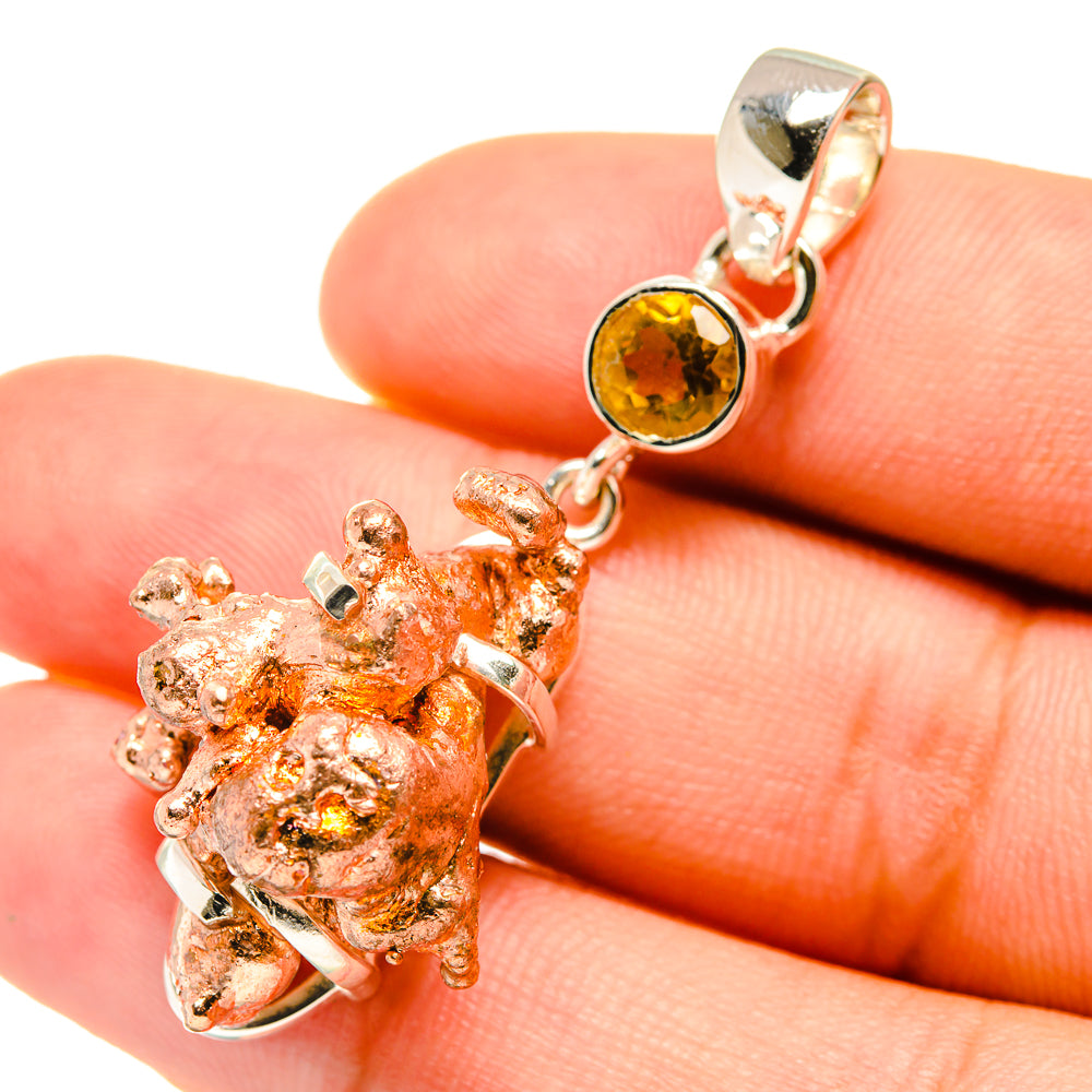 Splash Copper Pendants handcrafted by Ana Silver Co - PD6227