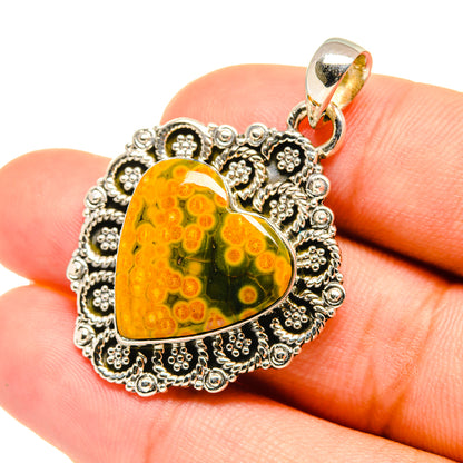 Ocean Jasper Pendants handcrafted by Ana Silver Co - PD6228