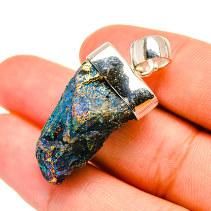 Titanium Druzy Pendants handcrafted by Ana Silver Co - PD6248