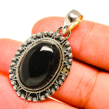 Black Onyx Pendants handcrafted by Ana Silver Co - PD6265