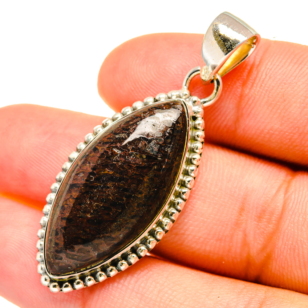 Dinosaur Bone Pendants handcrafted by Ana Silver Co - PD6266