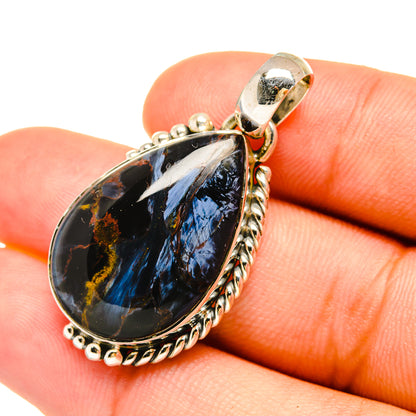 Pietersite Pendants handcrafted by Ana Silver Co - PD6267