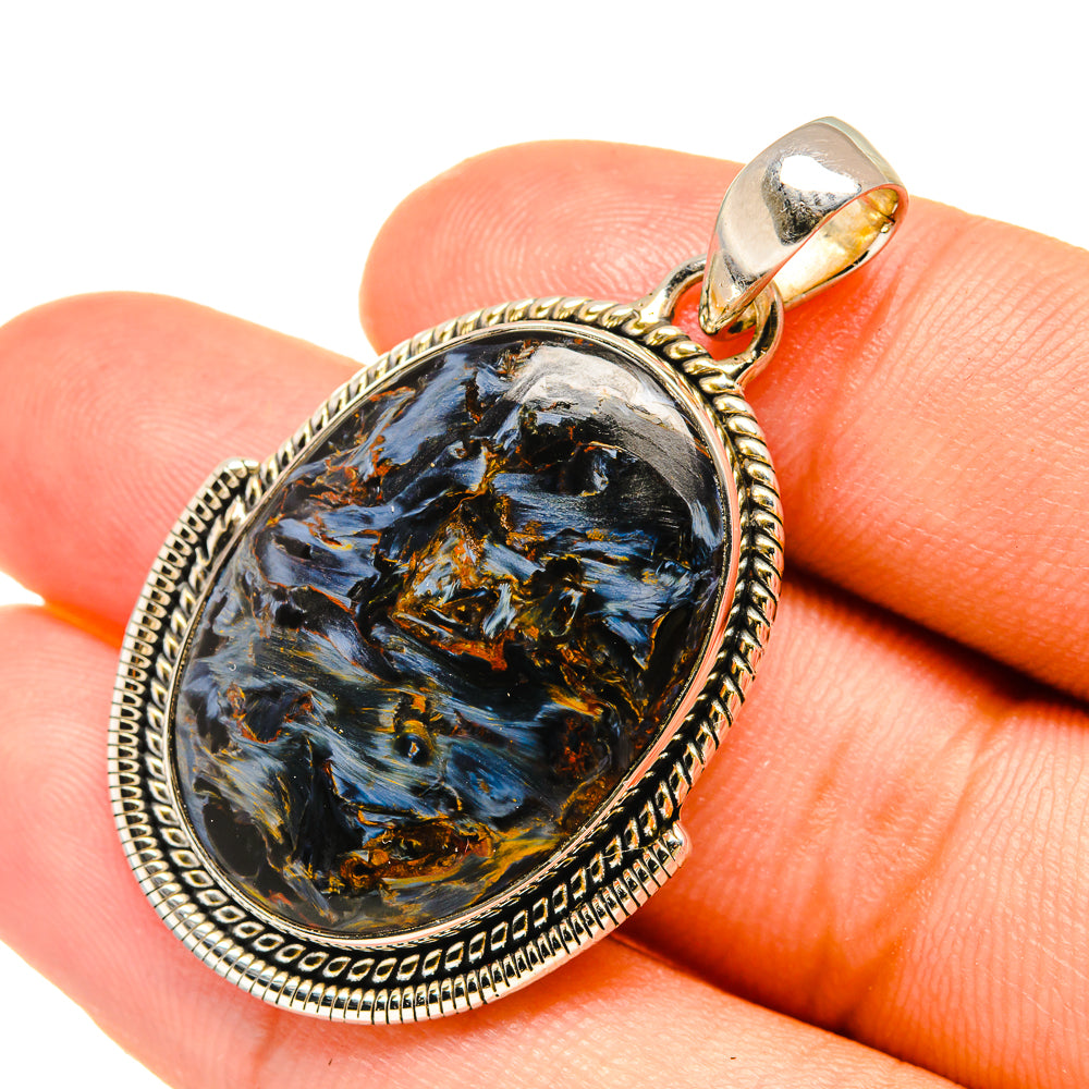 Pietersite Pendants handcrafted by Ana Silver Co - PD6280