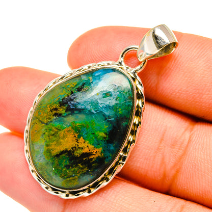 Peruvian Opal Pendants handcrafted by Ana Silver Co - PD6302