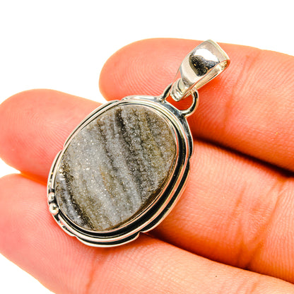 Desert Druzy Pendants handcrafted by Ana Silver Co - PD6318
