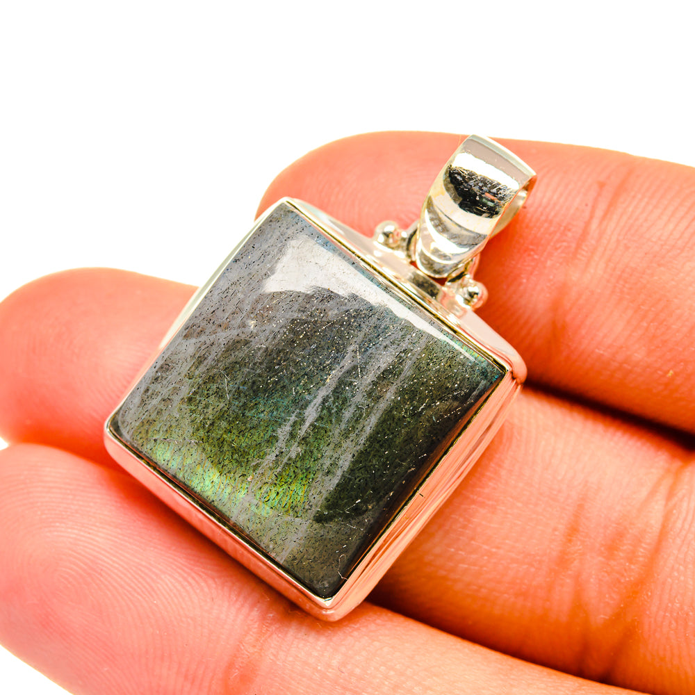 Labradorite Pendants handcrafted by Ana Silver Co - PD6319