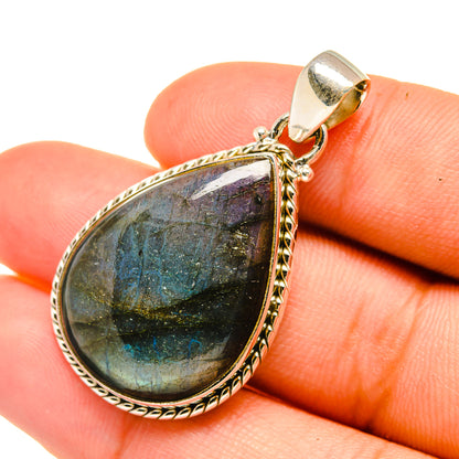 Labradorite Pendants handcrafted by Ana Silver Co - PD6324