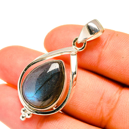 Labradorite Pendants handcrafted by Ana Silver Co - PD6326