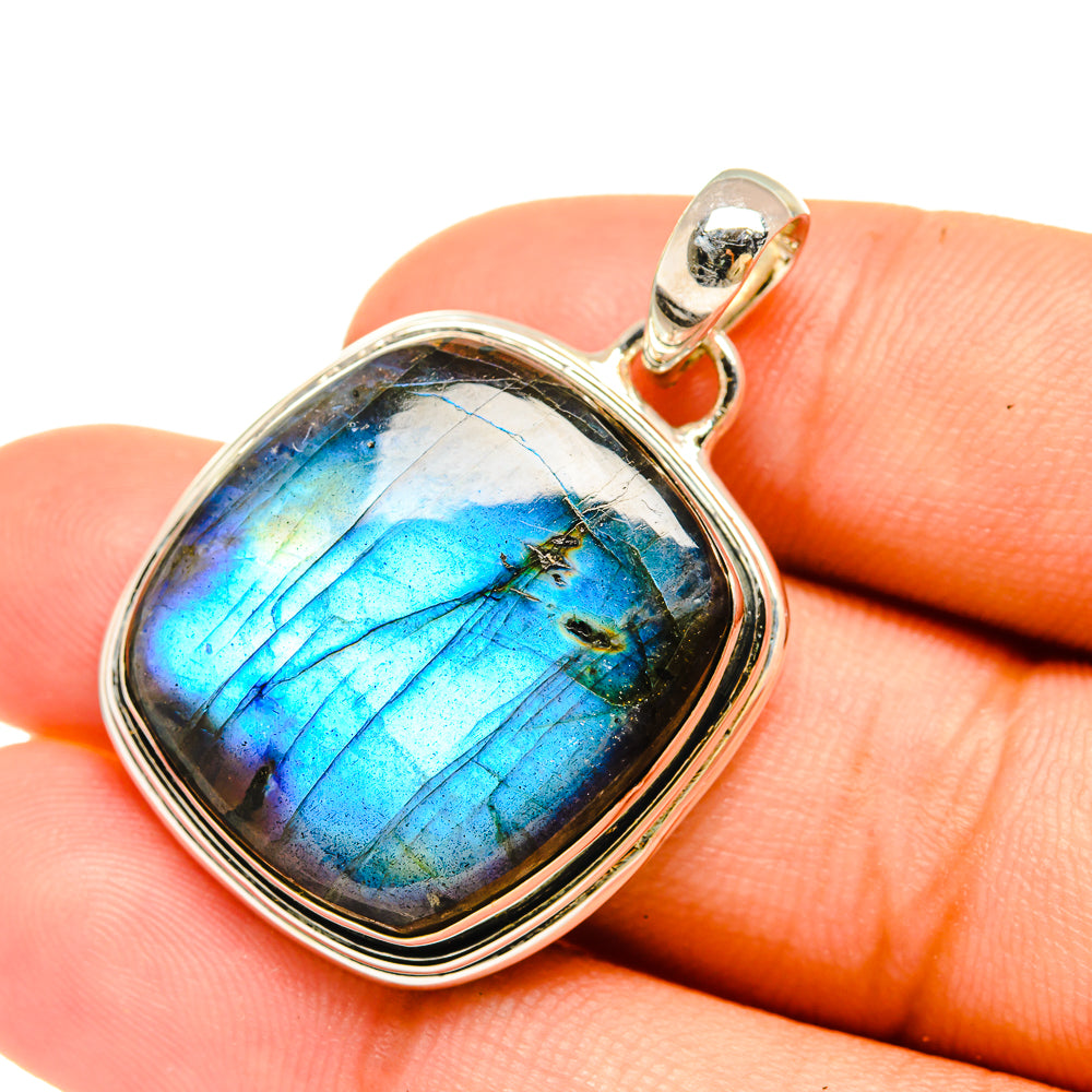 Labradorite Pendants handcrafted by Ana Silver Co - PD6328