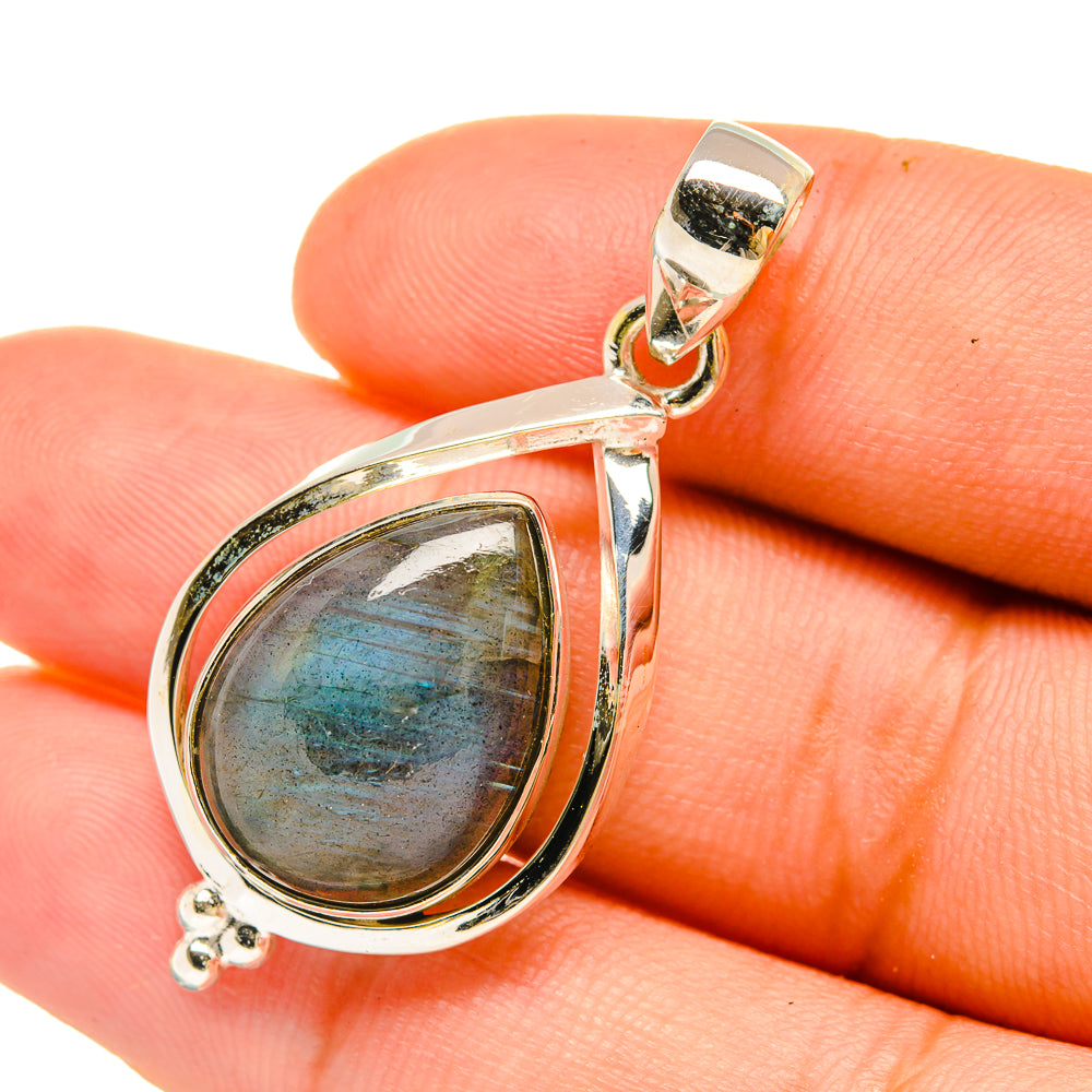 Labradorite Pendants handcrafted by Ana Silver Co - PD6331