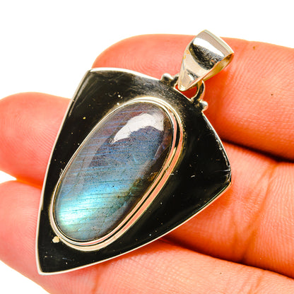 Labradorite Pendants handcrafted by Ana Silver Co - PD6333