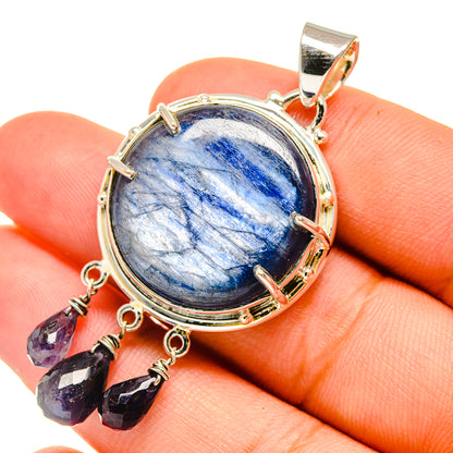 Kyanite Pendants handcrafted by Ana Silver Co - PD6343