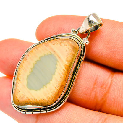 Willow Creek Jasper Pendants handcrafted by Ana Silver Co - PD6354