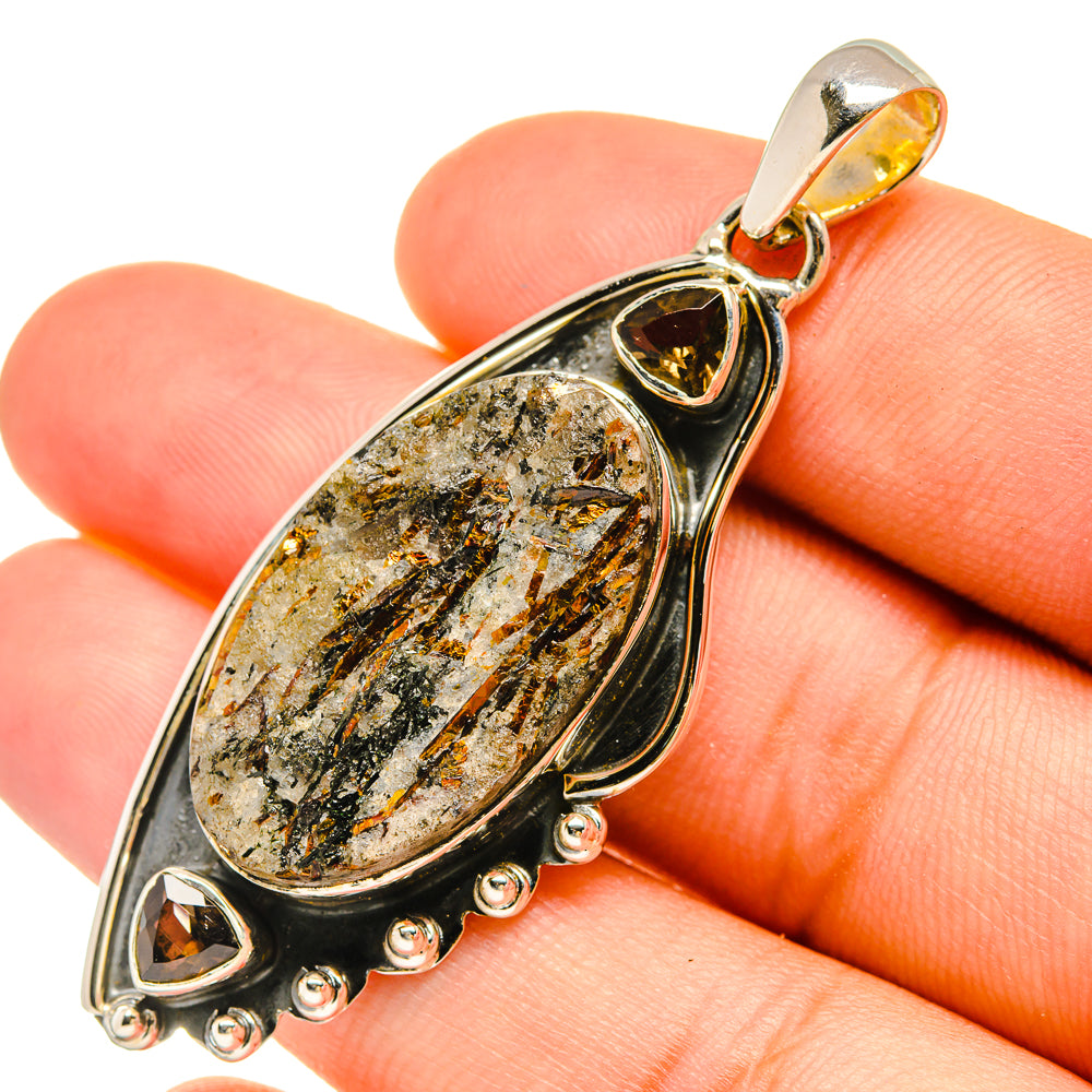 Astrophyllite Pendants handcrafted by Ana Silver Co - PD6365