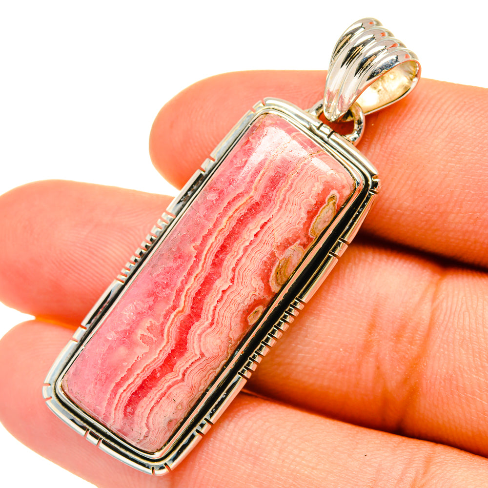 Rhodochrosite Pendants handcrafted by Ana Silver Co - PD6370