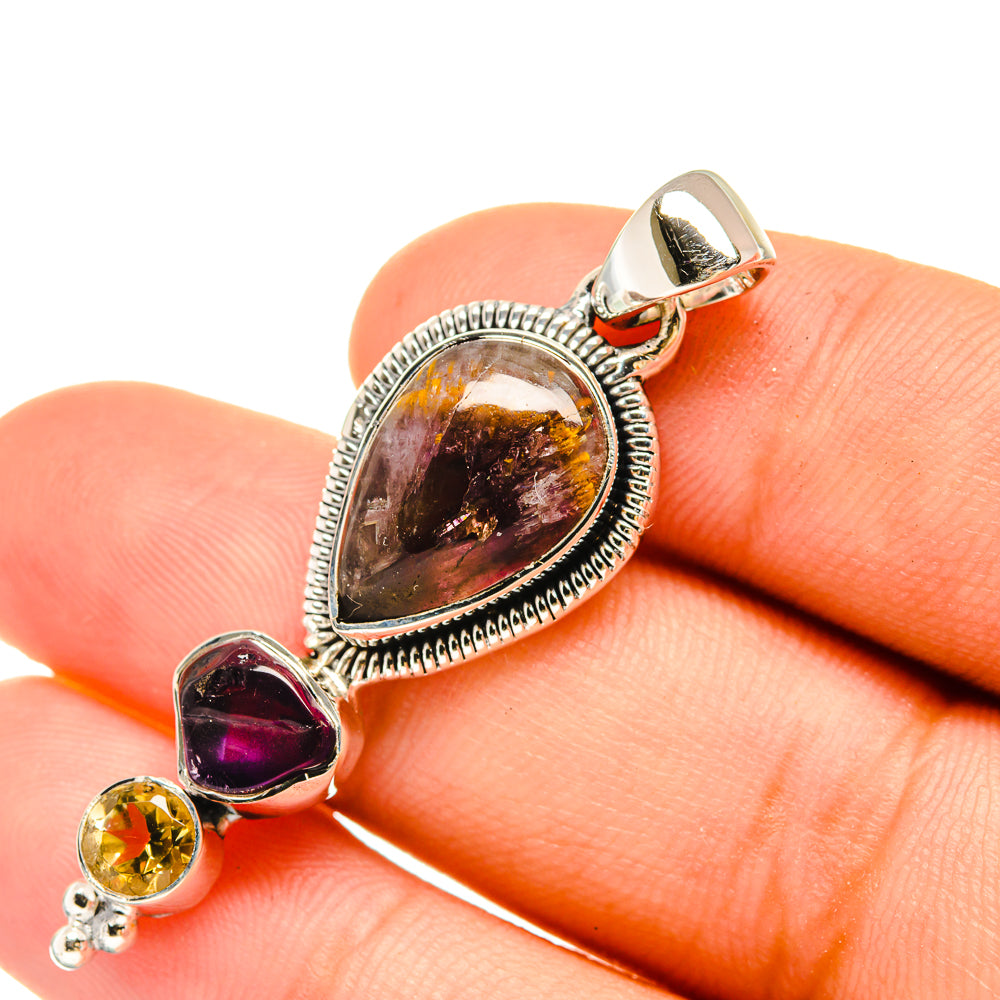 Ametrine Pendants handcrafted by Ana Silver Co - PD6382