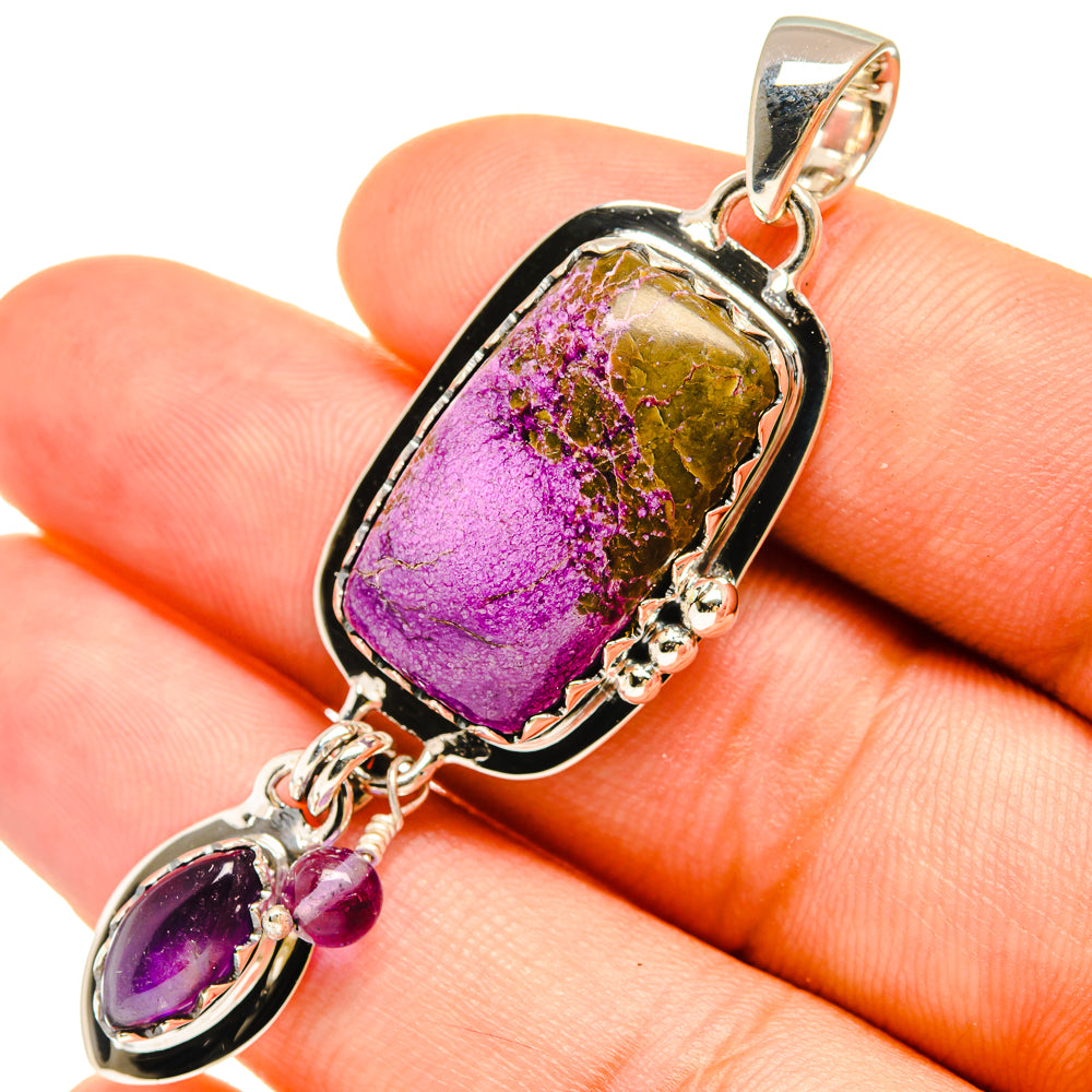 Stichtite Pendants handcrafted by Ana Silver Co - PD6398