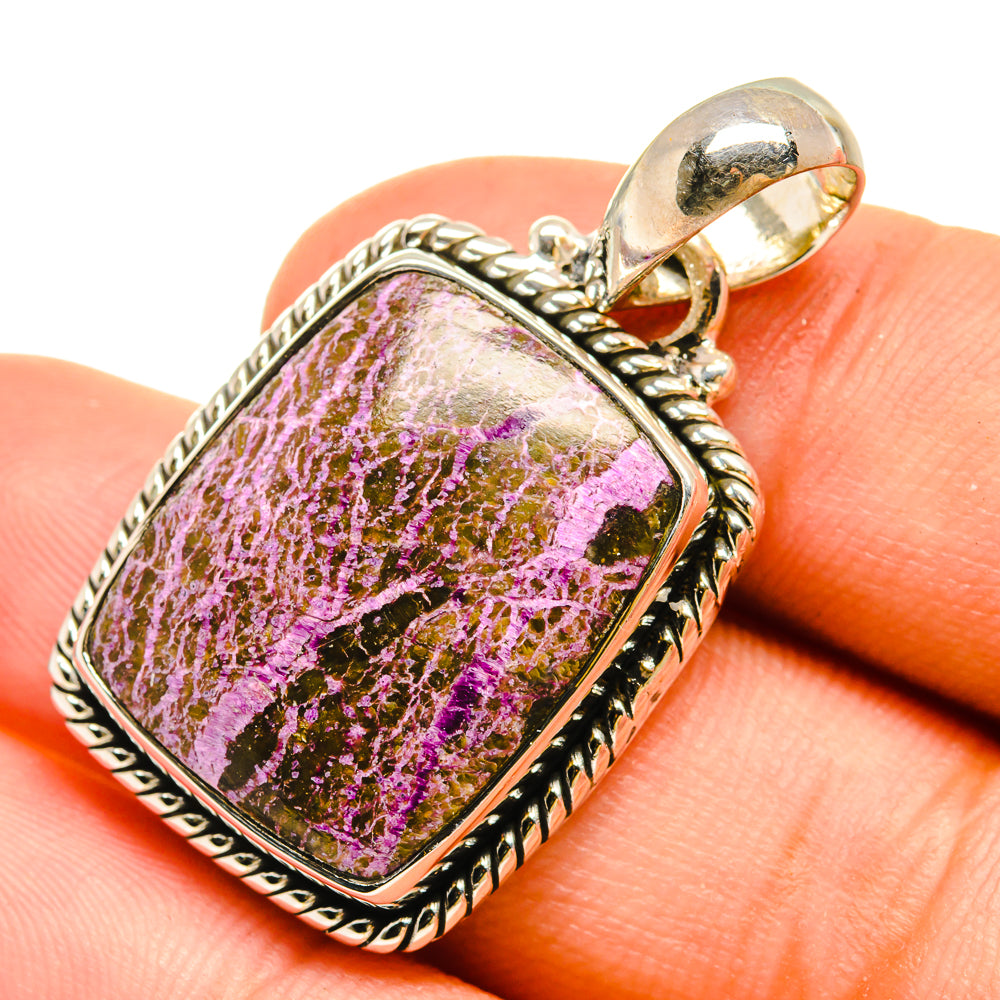 Stichtite Pendants handcrafted by Ana Silver Co - PD6400