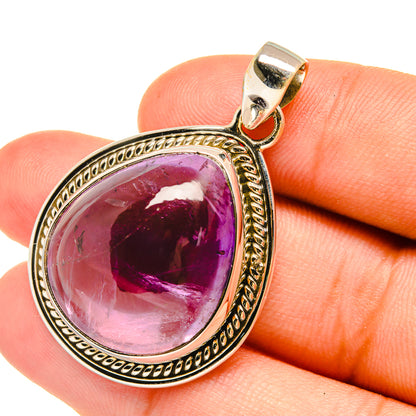 Amethyst Pendants handcrafted by Ana Silver Co - PD6405