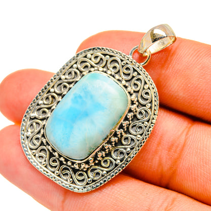 Larimar Pendants handcrafted by Ana Silver Co - PD6425