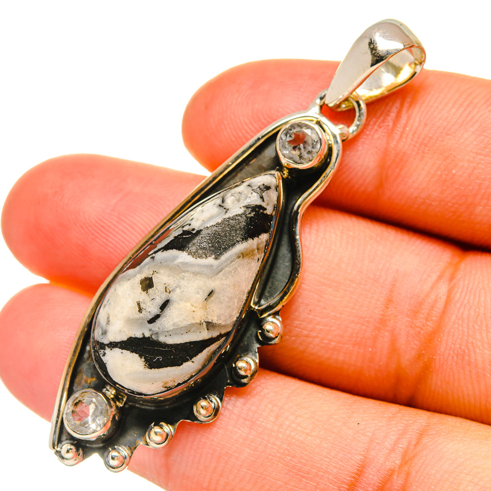 Pinolith Jasper Pendants handcrafted by Ana Silver Co - PD6430