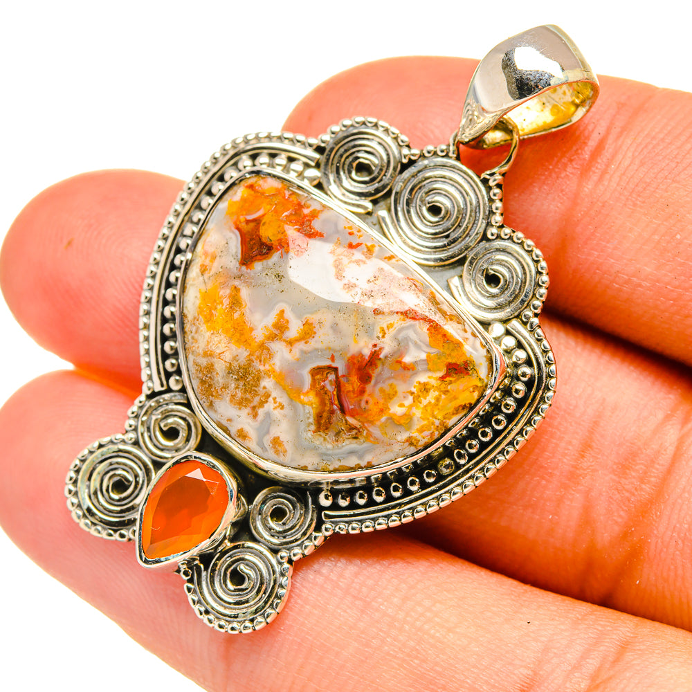 Ocean Jasper Pendants handcrafted by Ana Silver Co - PD6436
