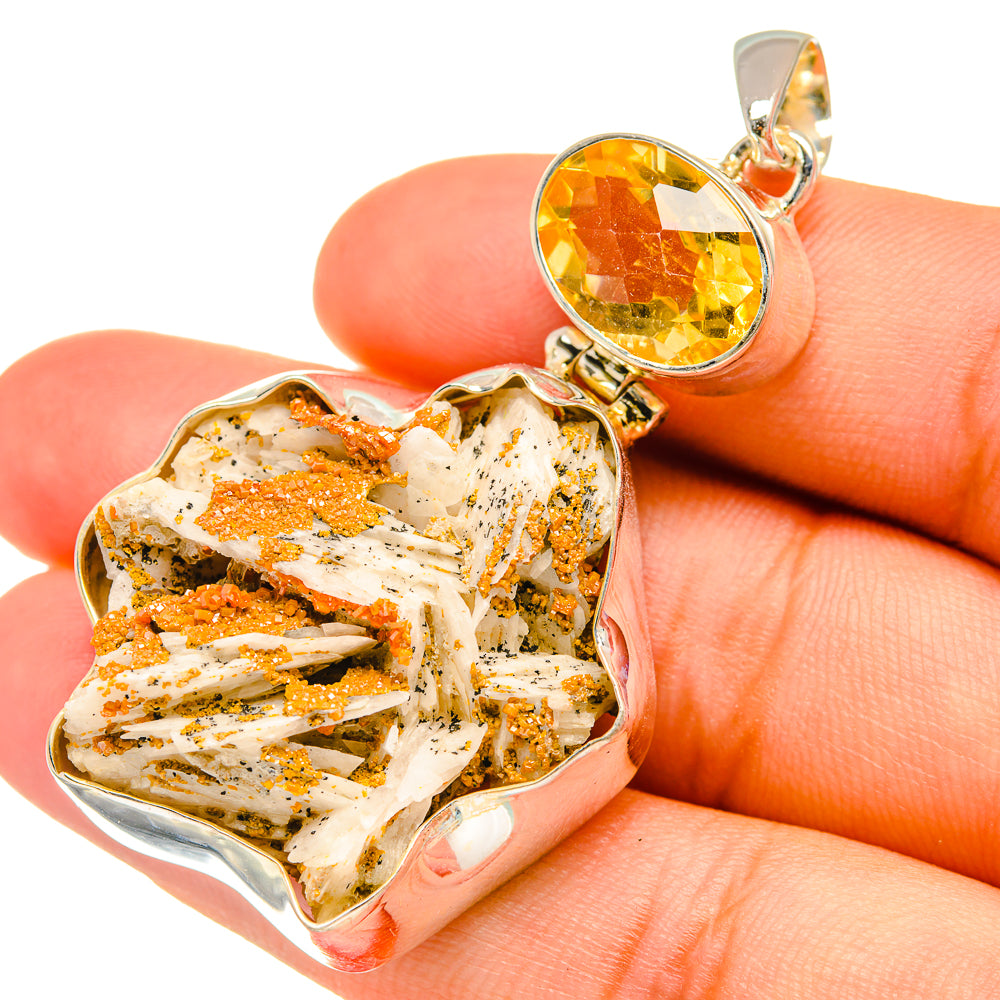Vanadinite Pendants handcrafted by Ana Silver Co - PD6437