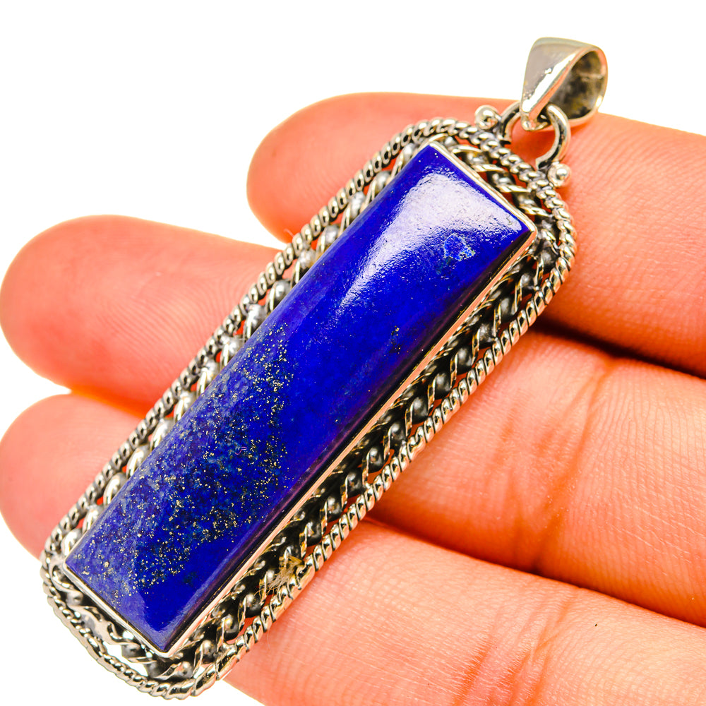 Lapis Lazuli Pendants handcrafted by Ana Silver Co - PD6453