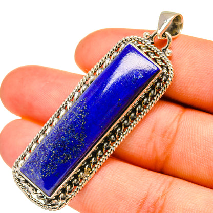 Lapis Lazuli Pendants handcrafted by Ana Silver Co - PD6453