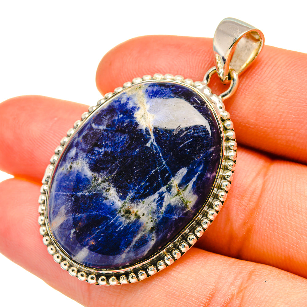 Sodalite Pendants handcrafted by Ana Silver Co - PD6454
