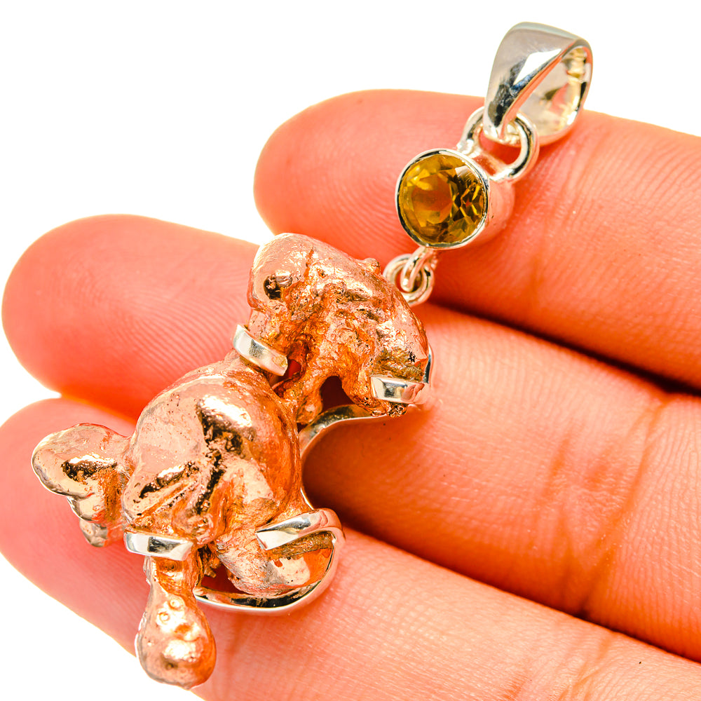 Splash Copper Pendants handcrafted by Ana Silver Co - PD6464